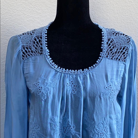 NWT 100% Silk Le Marais Paris Top - Picture 3 of 7
